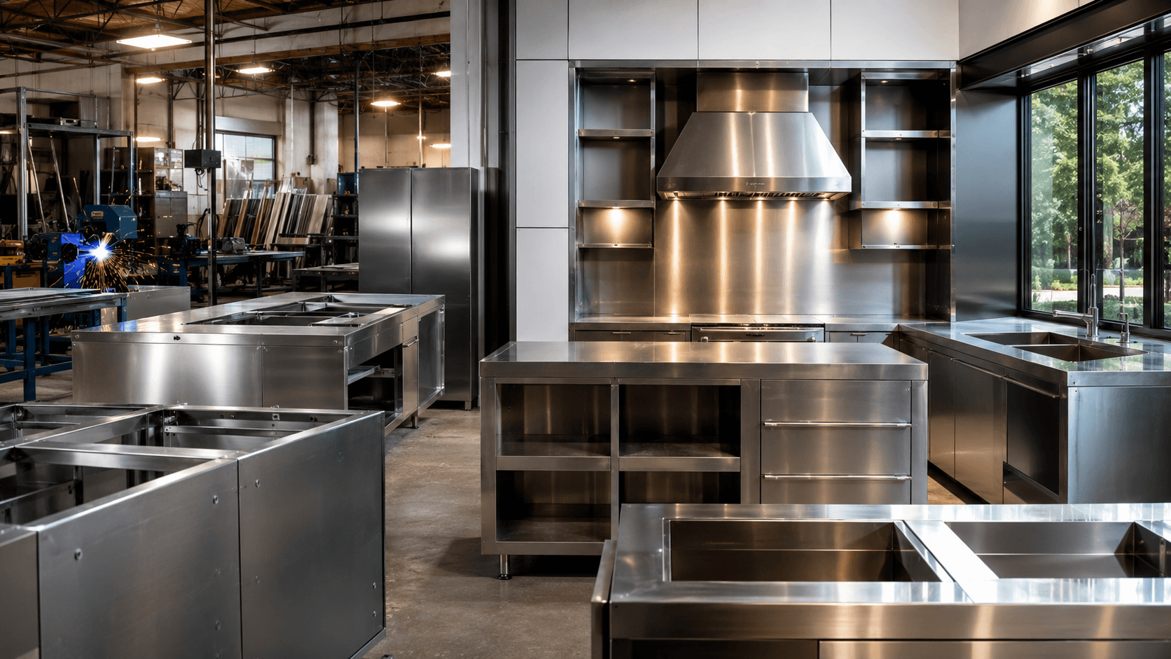 Commercial & Residential Kitchen Fabrication
